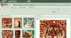 Desktop Screenshot of bastek.deviantart.com