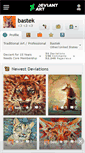 Mobile Screenshot of bastek.deviantart.com
