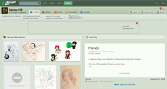 Desktop Screenshot of karasu155.deviantart.com