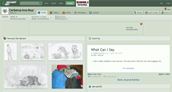 Desktop Screenshot of cerberus-two-four.deviantart.com
