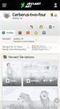 Mobile Screenshot of cerberus-two-four.deviantart.com