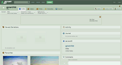 Desktop Screenshot of gynarchist.deviantart.com
