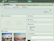 Tablet Screenshot of gynarchist.deviantart.com