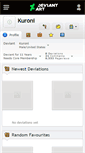 Mobile Screenshot of kuroni.deviantart.com