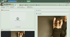 Desktop Screenshot of davidsamson.deviantart.com