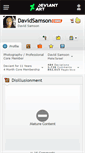 Mobile Screenshot of davidsamson.deviantart.com