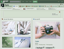 Tablet Screenshot of itaylie.deviantart.com