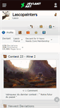 Mobile Screenshot of lascopainters.deviantart.com