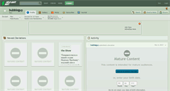 Desktop Screenshot of bubbleguy.deviantart.com
