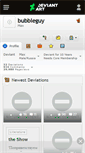 Mobile Screenshot of bubbleguy.deviantart.com