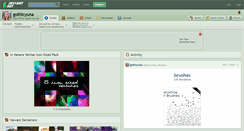 Desktop Screenshot of gothicyuna.deviantart.com