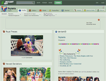 Tablet Screenshot of feysera.deviantart.com