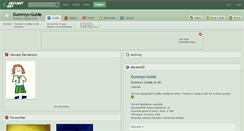 Desktop Screenshot of dummys-guide.deviantart.com