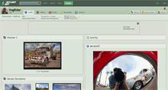 Desktop Screenshot of hogrider.deviantart.com