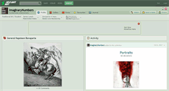 Desktop Screenshot of imaginarynumbers.deviantart.com