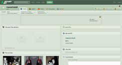 Desktop Screenshot of maverick68.deviantart.com