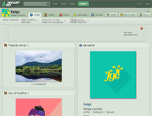 Tablet Screenshot of felipi.deviantart.com