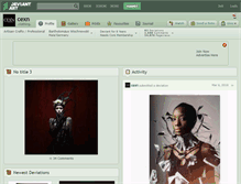Tablet Screenshot of cexn.deviantart.com