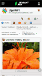 Mobile Screenshot of ligergirl.deviantart.com