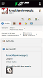 Mobile Screenshot of knucklesohnoesplz.deviantart.com