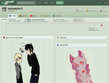 Tablet Screenshot of katzeatpiez3.deviantart.com