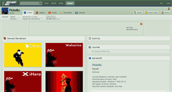 Desktop Screenshot of pickebu.deviantart.com