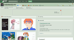 Desktop Screenshot of fireemblemsos-club.deviantart.com