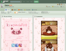 Tablet Screenshot of kialun.deviantart.com