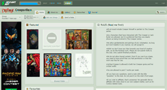 Desktop Screenshot of creepsville.deviantart.com