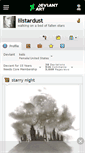 Mobile Screenshot of lilstardust.deviantart.com