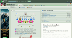 Desktop Screenshot of ilonaandrews.deviantart.com