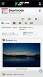 Mobile Screenshot of bloomotion.deviantart.com
