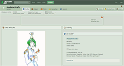 Desktop Screenshot of madamesnafu.deviantart.com