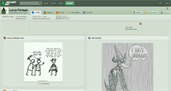 Desktop Screenshot of lucus-feriaaa.deviantart.com