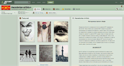 Desktop Screenshot of macedonian-artists.deviantart.com