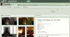 Desktop Screenshot of gitananegra.deviantart.com