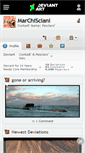 Mobile Screenshot of marchisciani.deviantart.com