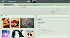 Desktop Screenshot of butterfly-parade.deviantart.com