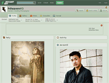 Tablet Screenshot of fnlheaven413.deviantart.com
