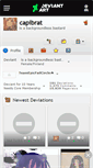 Mobile Screenshot of capibrat.deviantart.com