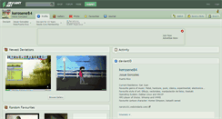 Desktop Screenshot of kerosene84.deviantart.com