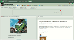 Desktop Screenshot of presidentnelson.deviantart.com