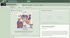 Desktop Screenshot of gorillazuniverse.deviantart.com