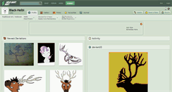 Desktop Screenshot of black-helbi.deviantart.com