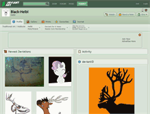 Tablet Screenshot of black-helbi.deviantart.com