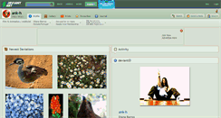 Desktop Screenshot of ank-h.deviantart.com