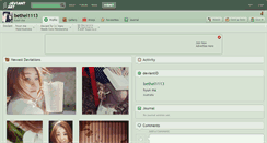 Desktop Screenshot of bethel1113.deviantart.com
