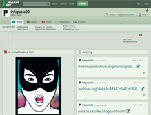 Tablet Screenshot of infopablo00.deviantart.com