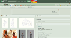 Desktop Screenshot of hellious.deviantart.com