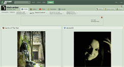 Desktop Screenshot of black-amber.deviantart.com